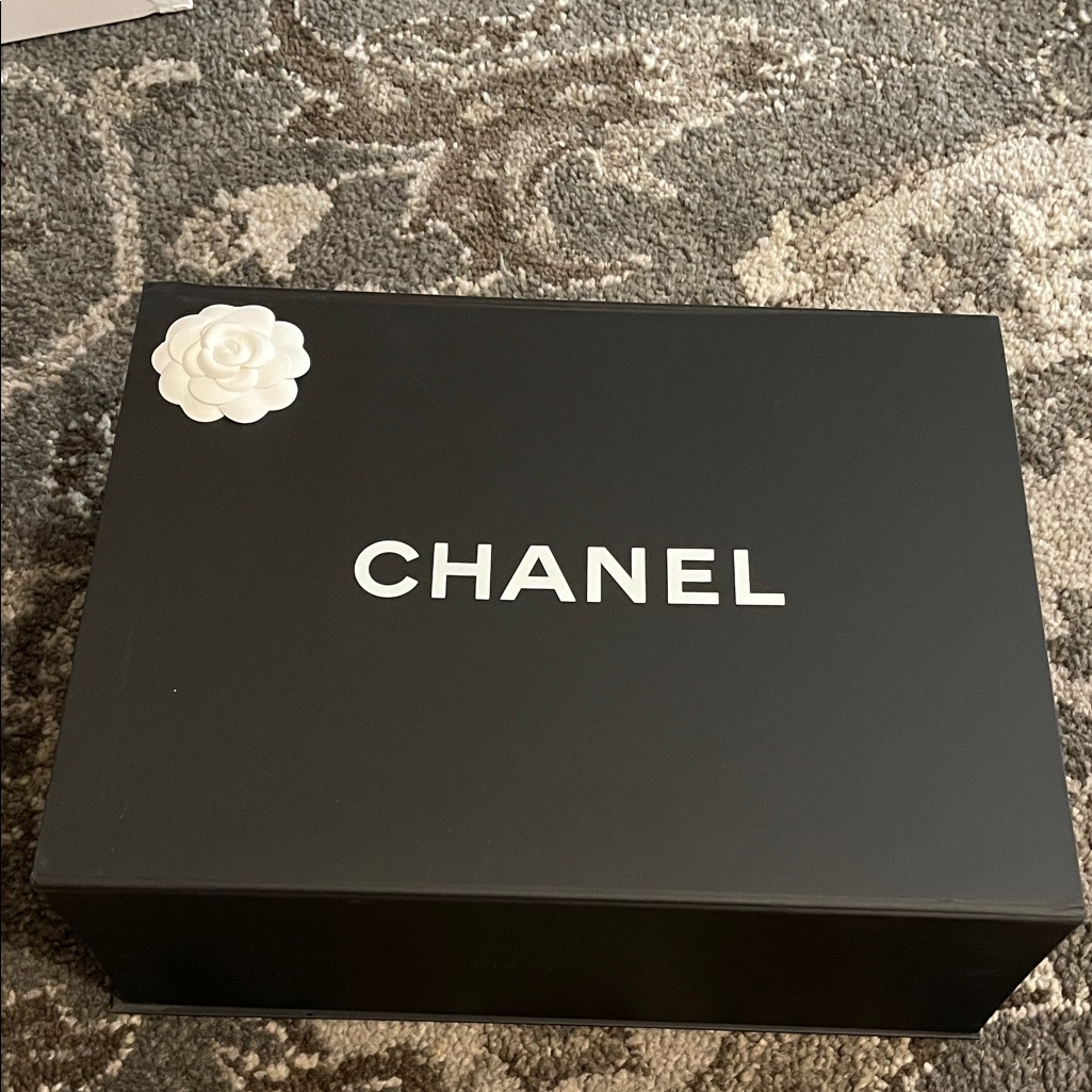 Chanel Black Magnetic Box And Booklets